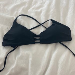 Black Lspace Cross Bikini top